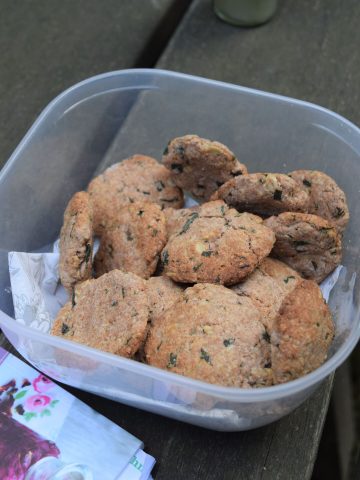 Brennesselplätzchen Plätzchen aus Brennesseln